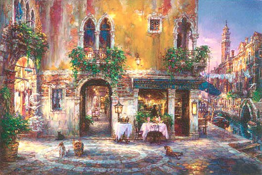Cao Yong Evening in Venice